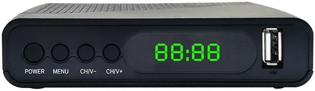 Ресивер HYUNDAI H-DVB500 черный